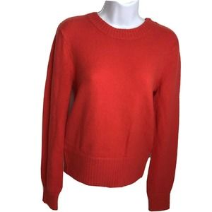 J.Crew Alpaca Wool Blend Orange Sweater